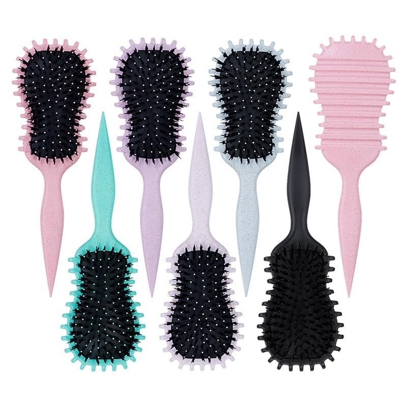 Bouncing Curling Defined Styling Comb Hair Straightening Air Cushion