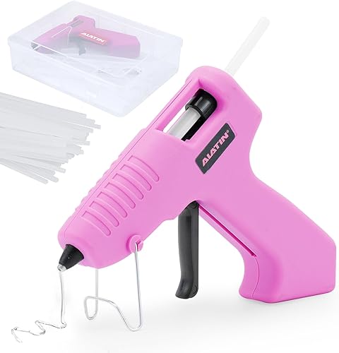 Kit de herramientas inalámbricas de mini pistola de pegamento caliente, kit de mini pistola de pegamento recargable de precalentamiento rápido con