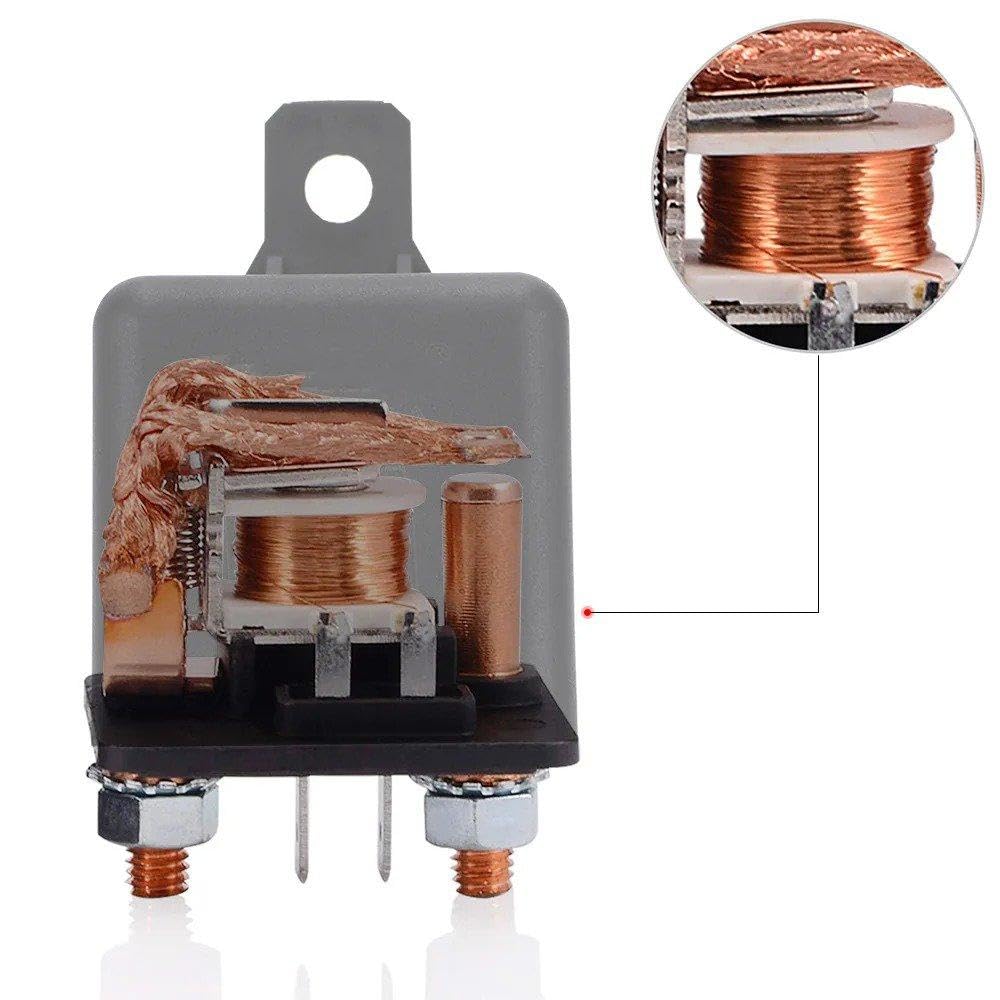 Interruptor De Relé De Carga Dividida De Alta Resistencia, 12V CC, 200 Amperios, Relé Continuo De 4 Pines, Coche, Camión, Barco, Marino piezas de repuesto