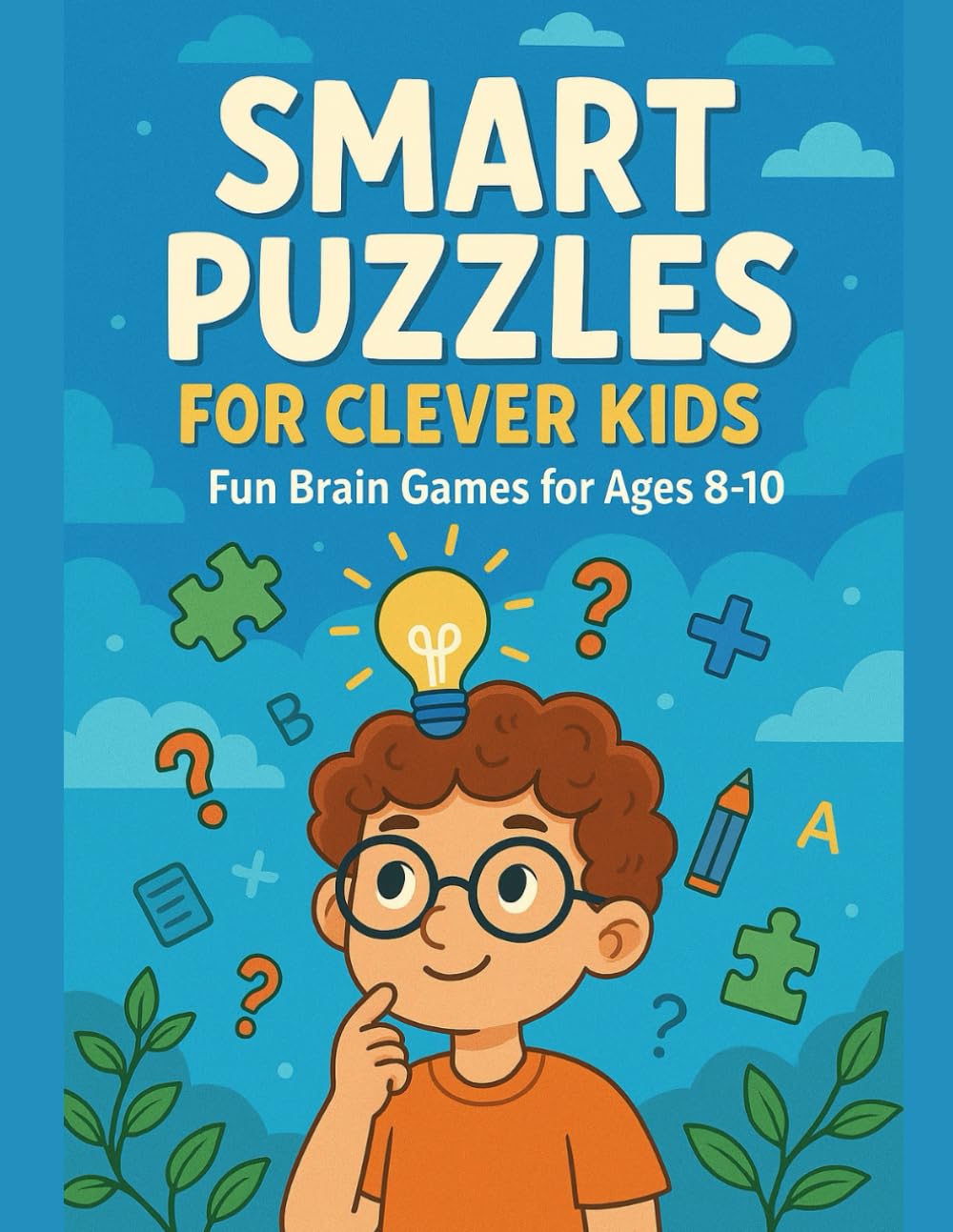 Smart Puzzles For Clever Kids: Fun Brain Games for ages 8-10