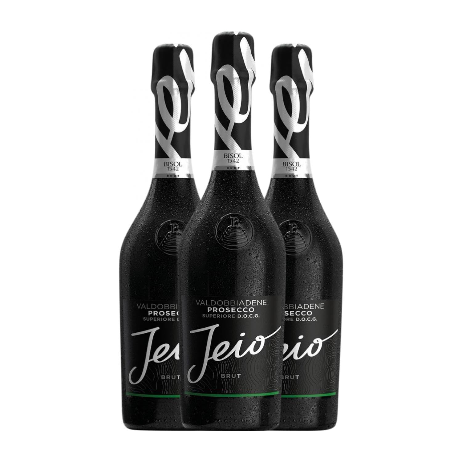 Bisol Jeio Glera Brut Prosecco di Valdobbiadene Superiore di Cartizze 75 cl Espumoso blanco (Caja de 3 Botellas de 75 cl)