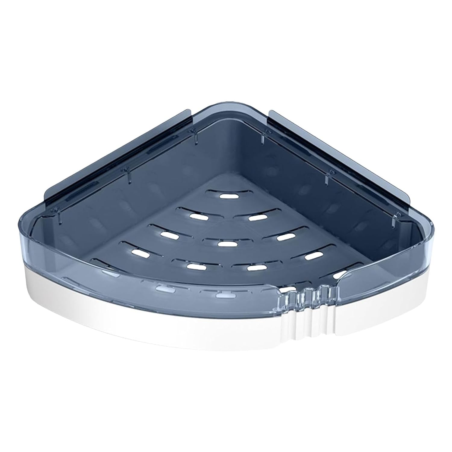 DSOPV Shower Caddy Shower Corner Shelf Bathroom Corner Caddy Rack Removable Double-Layer Punch-Free Wall Mounted Shower Shelves for