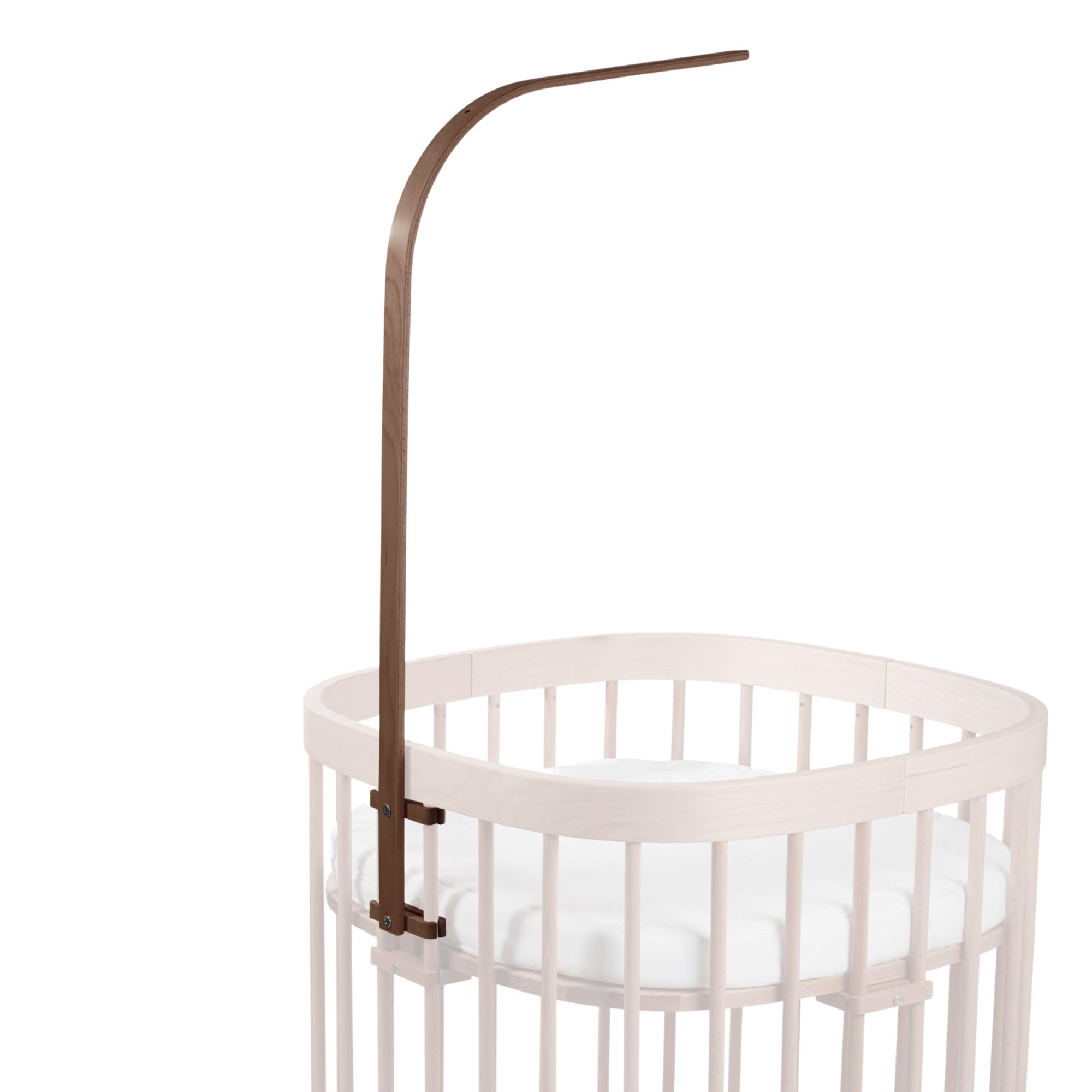 Barre de ciel de lit bébé tweeto® chocolat pour créer un cocon de douceur dans la chambre