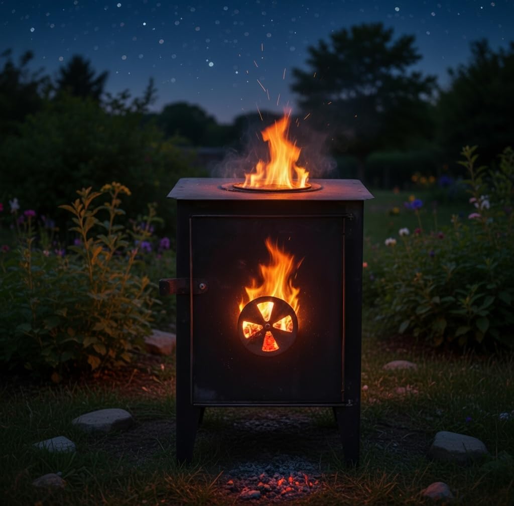 Dorello New 03 Portable Wood Burning Camp Stove – Heavy Duty Outdoor Tent Stove for Camping and Cabin