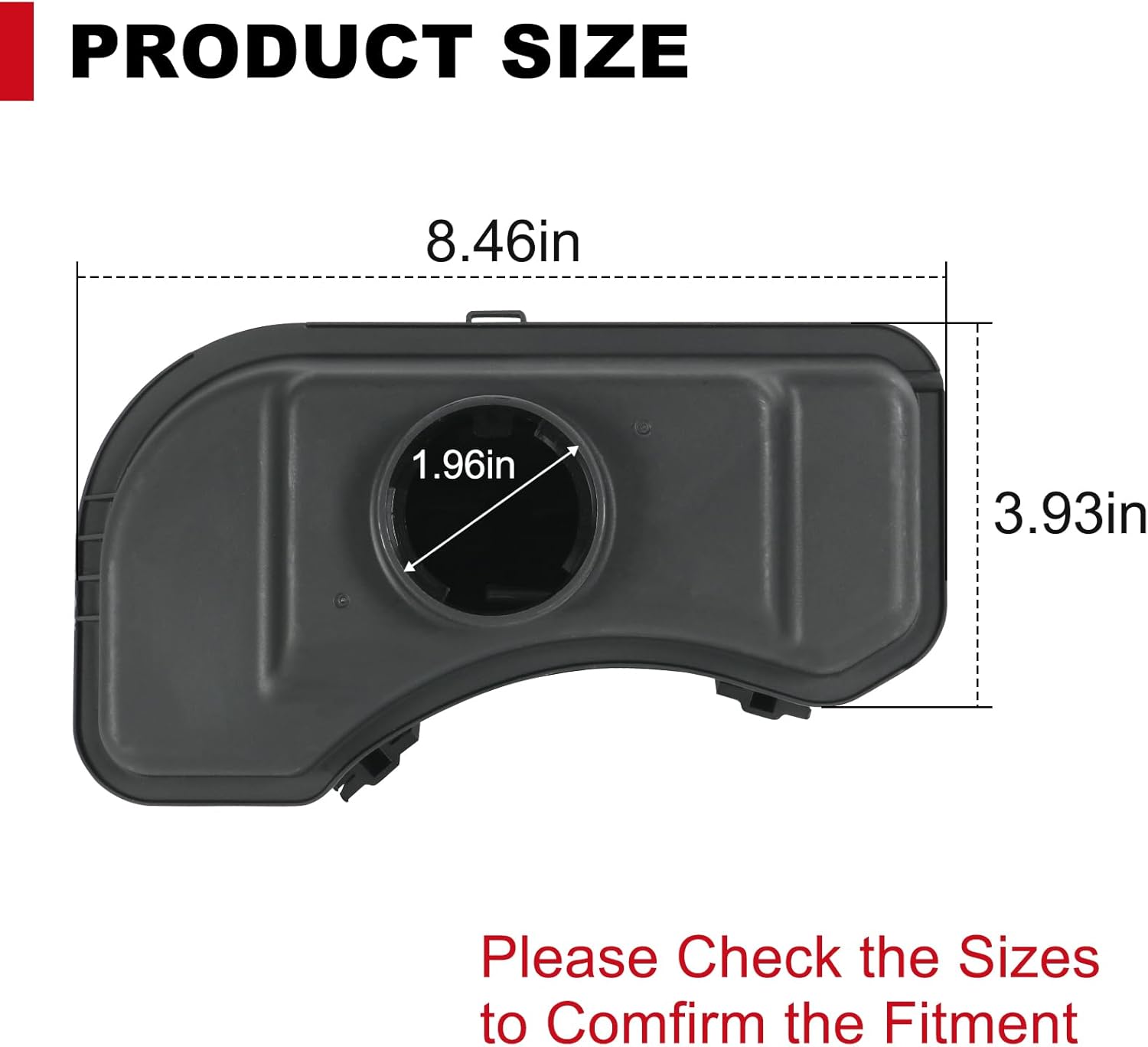 594112 Fuel Tank with Cap Compatible with B&S Lawn & Garden Gas Tank 594112, 84004115 Fits 093J02-0093-F1,103M05-0026-F1,103M0B-0040-F1
