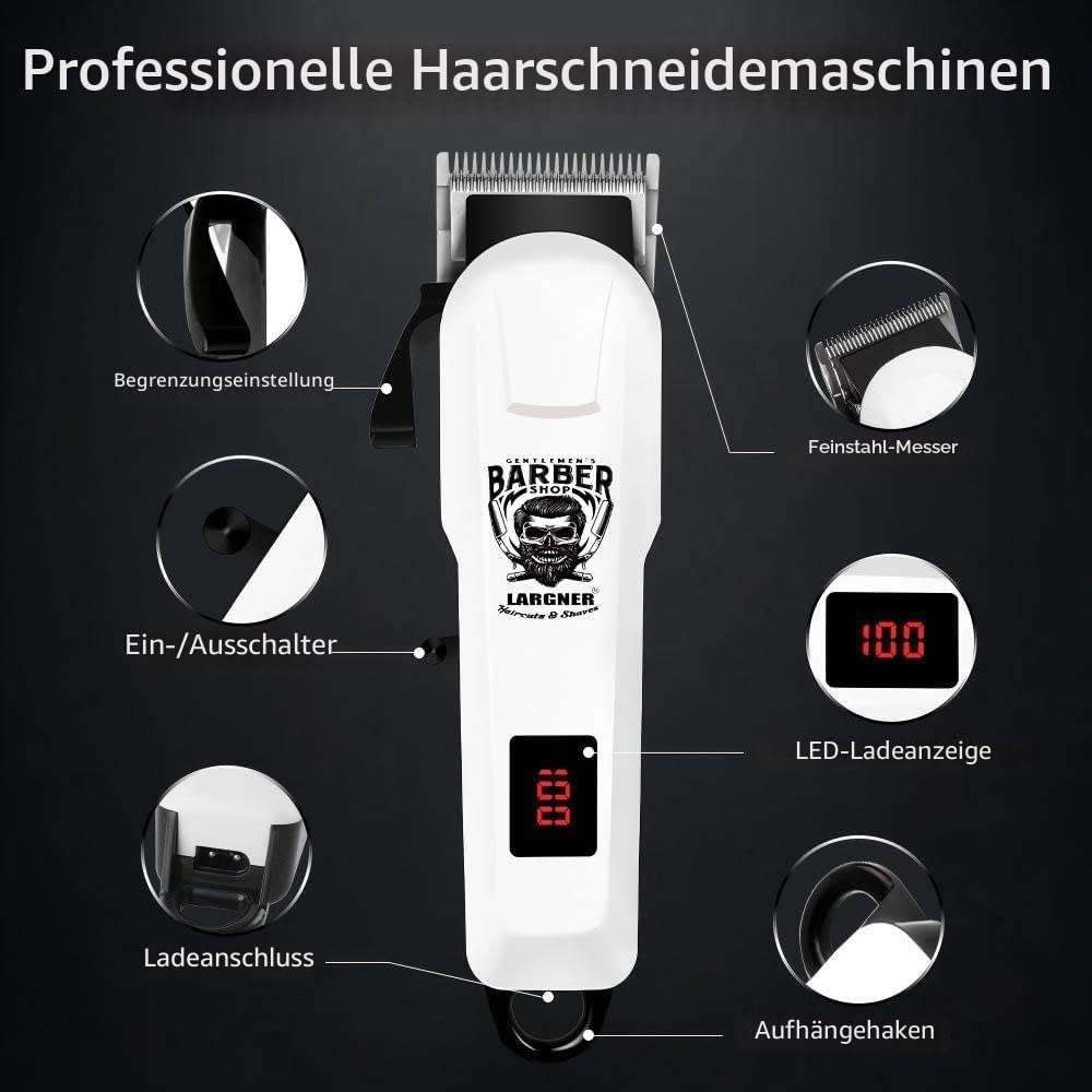 Haarschneidemaschine für Männer Professionell - Bartschneider Kits & Sets, Elektrorasierer, Haarschneidemaschine & Trimmer Keramik T-Klinge, für Barber Clippers