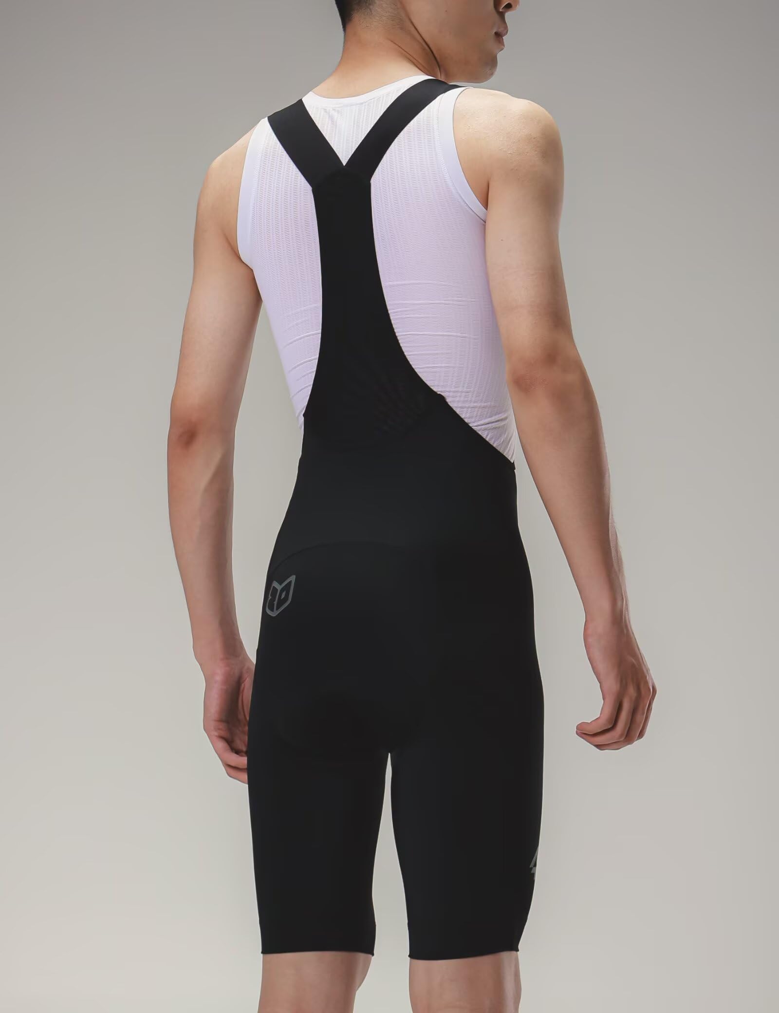 LAMEDA Cuissard Court Vélo Homme UPF50+ Pantalon Ajusté Court VTT et Route Respirant Frais Été Élastique Protection Solaire Cuissard Cyclisme