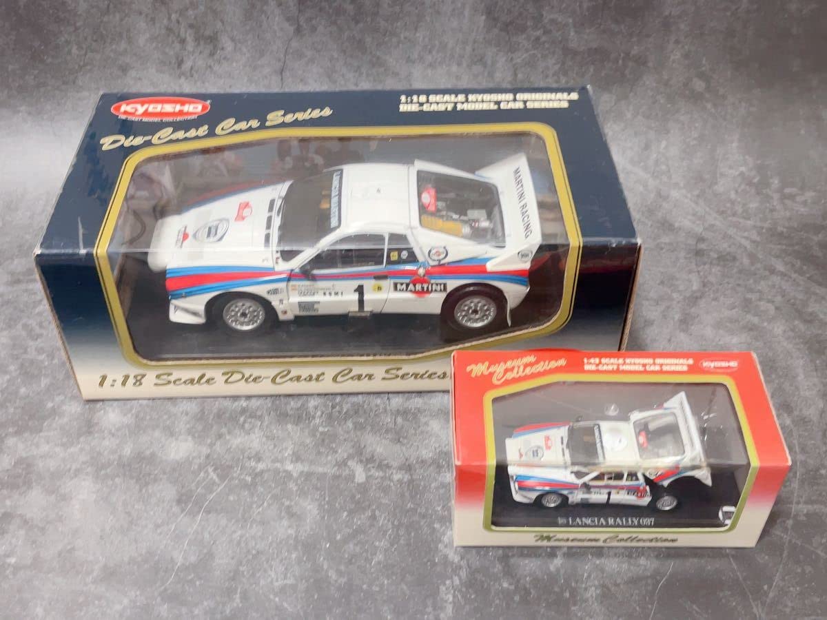 Amazon | 京商 1/18 ランチア 037 ラリー マルティニ 1983