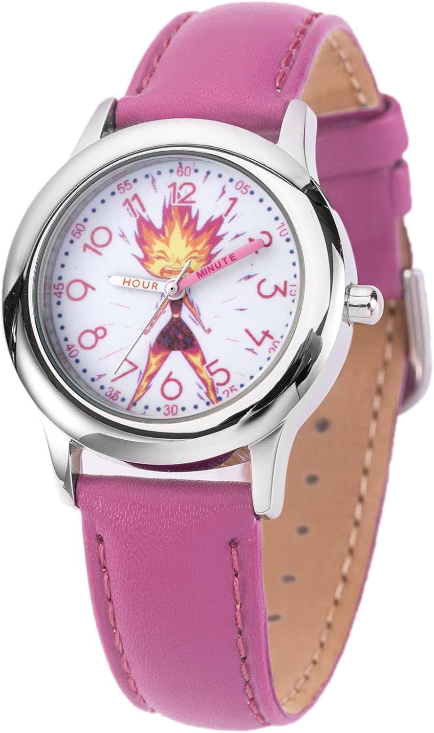 Disney Elemental Kids' Time Teacher Analog Quartz Watch