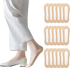 Caudblor 9 Pairs Women's Invisible Socks Non-Slip Short Socks 36-39/38-41