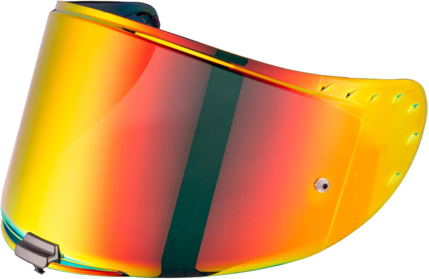 Motorcycle Helmet Visor for Challenger Helmet Visor Shield (Chrome Silver)