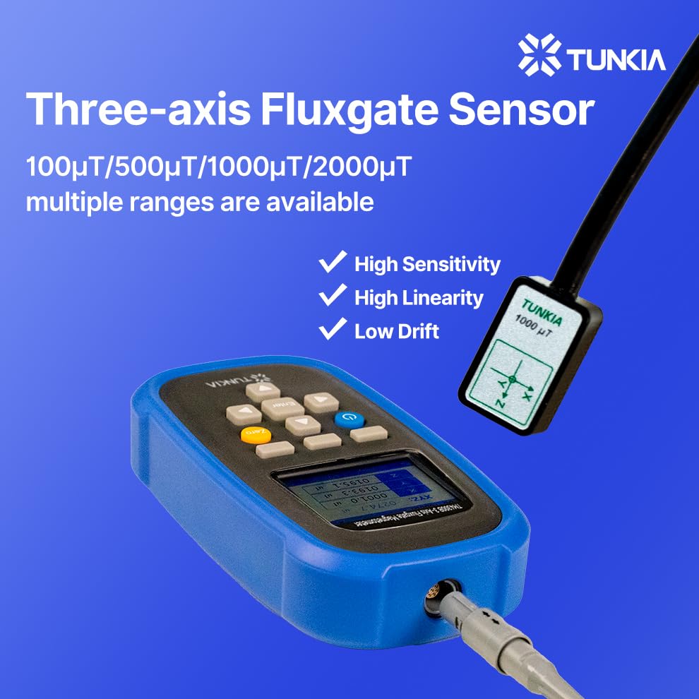Magnetómetro digital trí-axis TM4300B 1000μT alta precisión miniatura 3