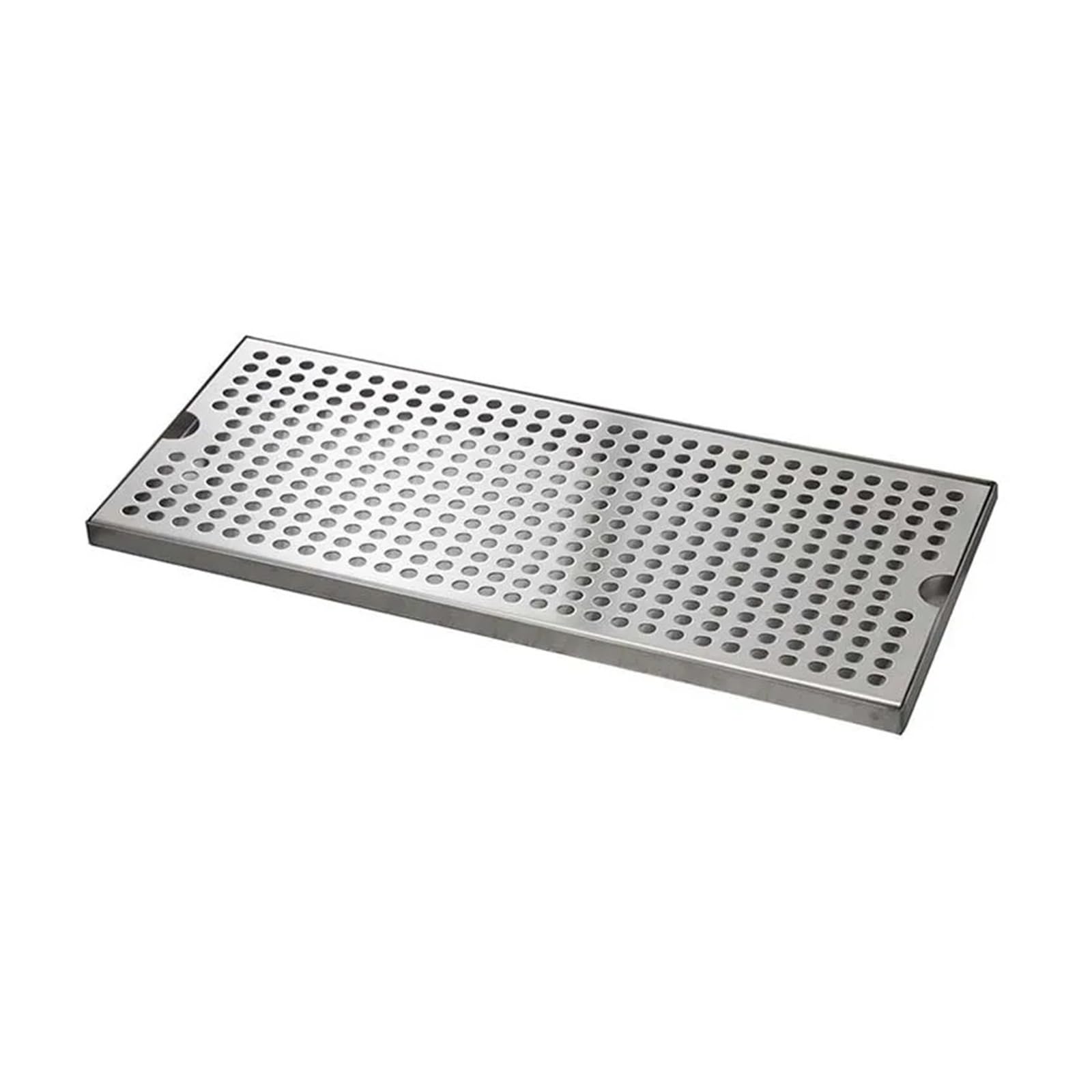 Bandeja recogegotas de 30 cm de acero inoxidable sin desagüe para torre de cerveza