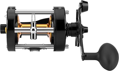 Miniatura 2 de KastKing Rover Round Baitcasting Fishing Reel, Perfect Conventional Reel for Catfish, Salmon/Steelhead, Striper Bass and Inshore Saltwater Fishing