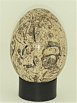 Decorative Coral Stone Egg, Traditional Coral Gift for 35th Anniversary