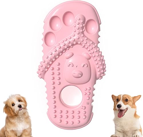 Akuroou Juguete masticable para perros masticadores agresivos juguete de goma resistente duradero para entrenamiento y limpieza de dientes adecuado