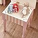 Fantasy Fields - Bouquet Thematic Kids Flip Top Mirror Vanity Table and Stool Set | Imagination Inspiring Hand Crafted & Hand Painted Details Non-Toxic, Lead Free Water-based Paint