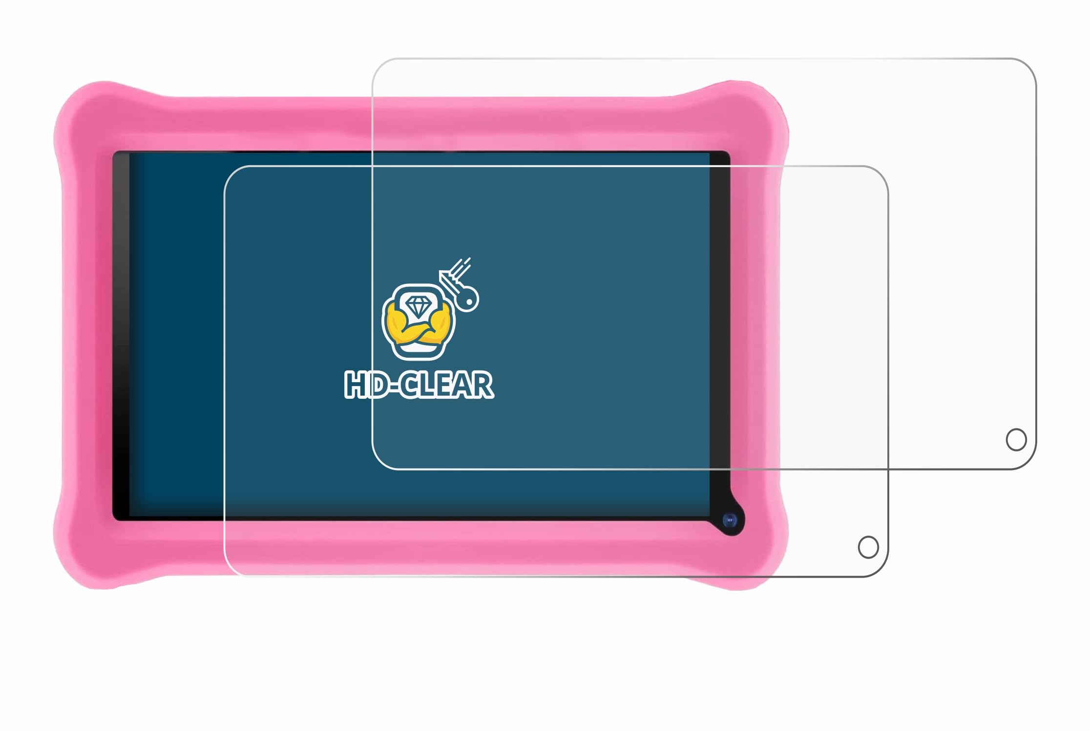 brotectScreen Protector compatible with Sannuo K708 7" (2 Pack) - HD-Clear Protection Film