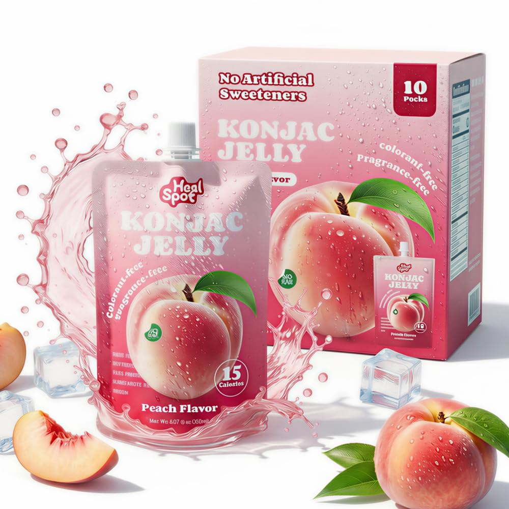 3RD GENERATION  SWEET 韓国　3期 Amazon.com : Healspot Real Fruit Juice Snacks Konjac Jelly with