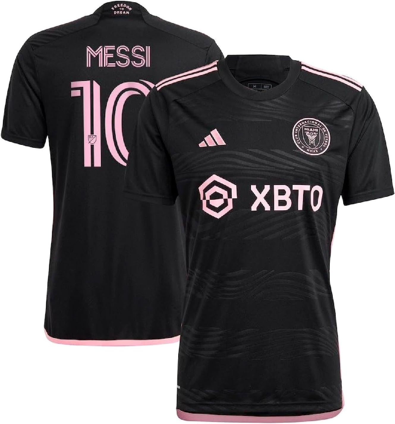 Inter Miami Men's Messi #10 2023 La Noche Black Jersey JE9704 - IMCF A JSY N (US, Alpha, XX-Large, Regular, Regular, Away Black)