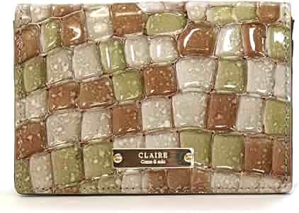 クレア　CLAIRE ステンドグラスイタリアンレザー　手帳カバー クレア CLAIRE 【CLAIRE】ステンドグラスイタリアンレザーiPhone
