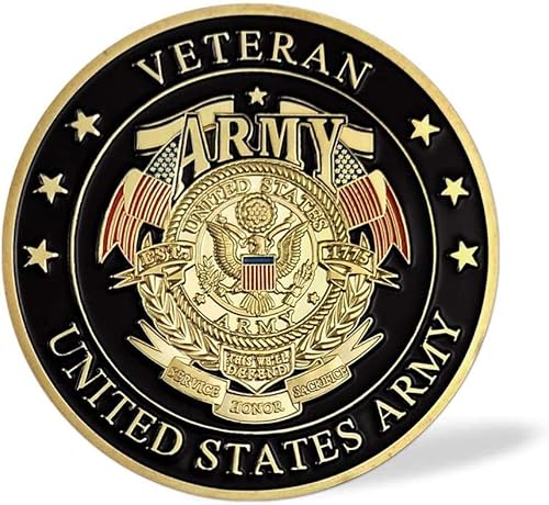 Miniatura 3 de Moneda de desafío de soldado del ejército de los Estados Unidos - Regalos de