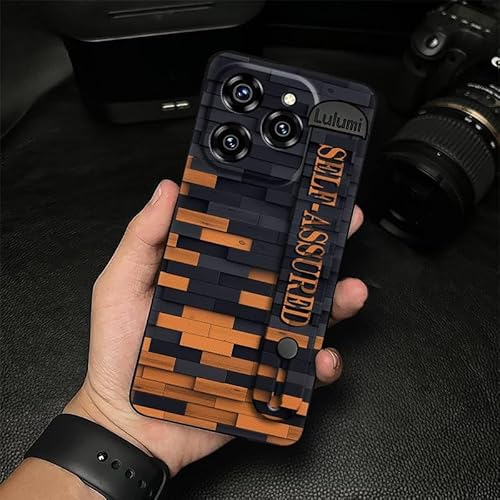 Lulumi-Phone Case Compatible with Oukitel C50, Soft case Shockproof geometry Anti-dust Phone Holder Durable Waterproof Back Cove