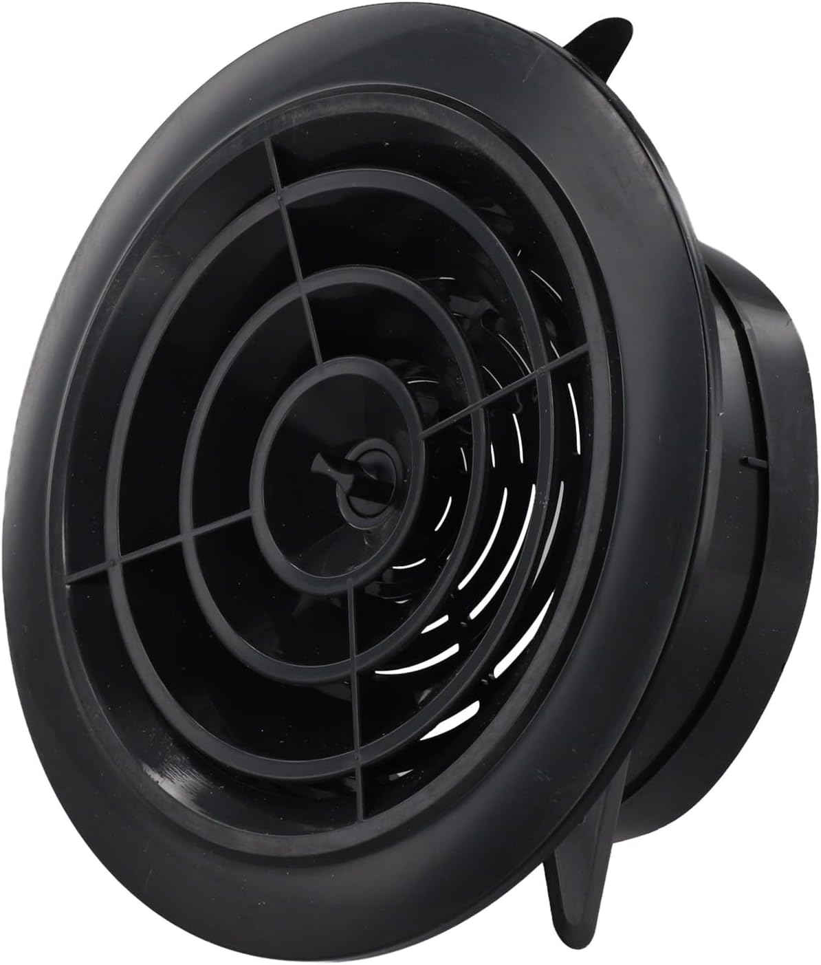 75-125Mm Abs Adjustable Rotary Louver Ventilation Ille For Ceiling Or Wall, Inlet And Outlet Air Vent Cover For Bathroom, Office, And Room