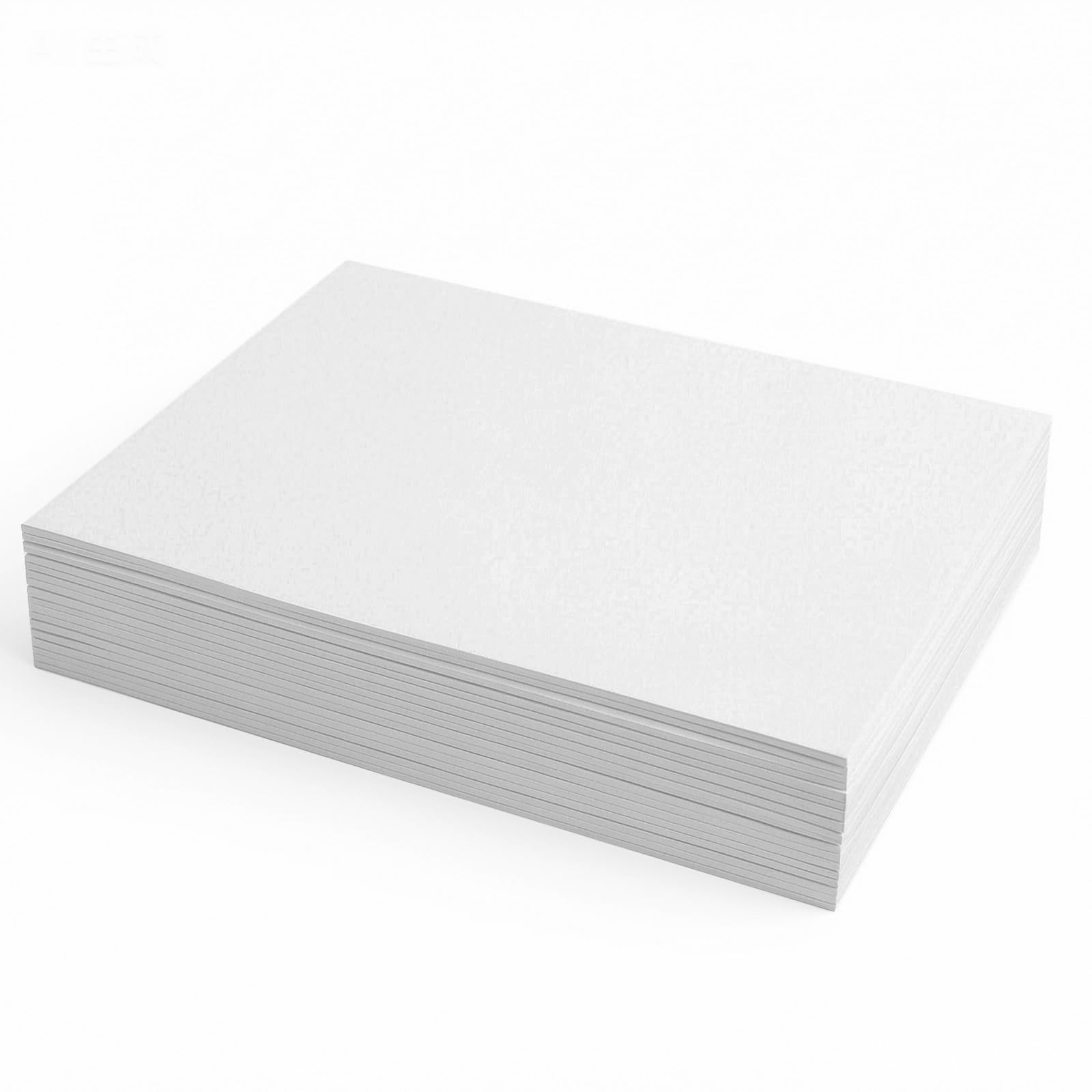NACHLYNN Foam Sheets for Crafts 6×8 inch EVA Foam Paper for Kid’s Art Journal Colleges and Travel DIY Projects (18, White)