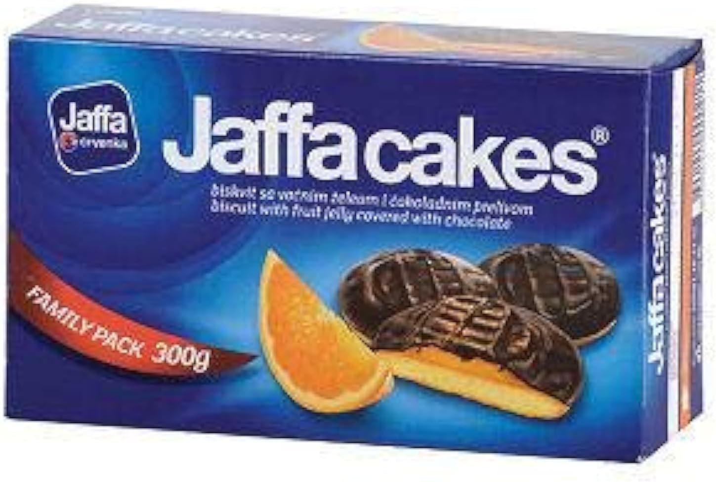 Jaffa Cakes - Biscuit and Jelly Covered Chocolate 300g