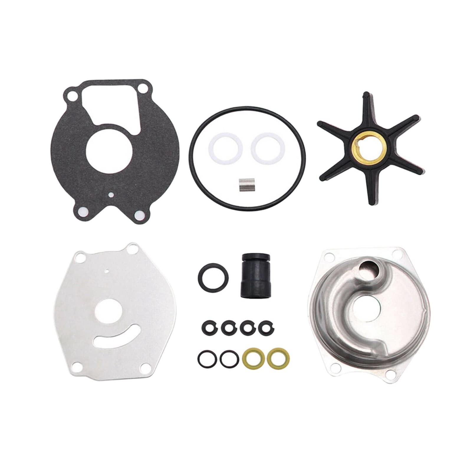LUGEMA Kit di Servizio della girante della Pompa dell'Acqua 46-99157T2 Adatti Adatti for i fuoribordo di Mariner, Pezzi di Ricambio del Motore della Barca ad Alta affidabilità