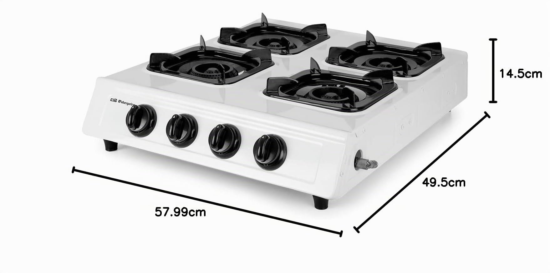 Orbegozo FO 4000 Hornillo de Gas 4 Quemadores