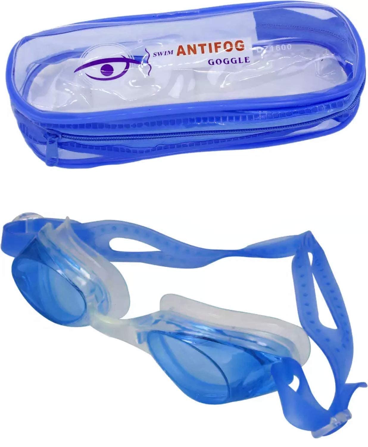 G G E Swimming Goggles For Swimming Anti-Fog Swimming Goggle | Universal Fit | Leak-Proof | Easy to Adjust Push-Button Straps | Padded Frames & Anti-Shatter Wide Field Lens | UV-Protection (BLUE) (B0C13XZ7JZ) Amazon Price History, Amazon Price Tracker