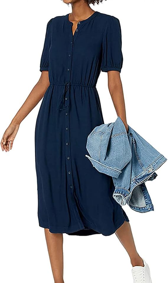 ゆるワンピースレディース40代50代 半袖 Uネックtシャツワンピース ゆったり カジュアル ポケット付き ロングワンピース マキシ 通勤 お出かけ 夏s Xxxxxl 正規店