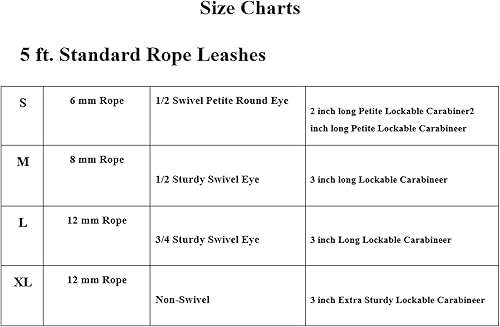 Miniatura 5 de Found My Animal - Correa de perro de cuerda de nailon rojo, estándar (grande) - Mosquetones ajustables de latón macizo con cerradura - Correa de