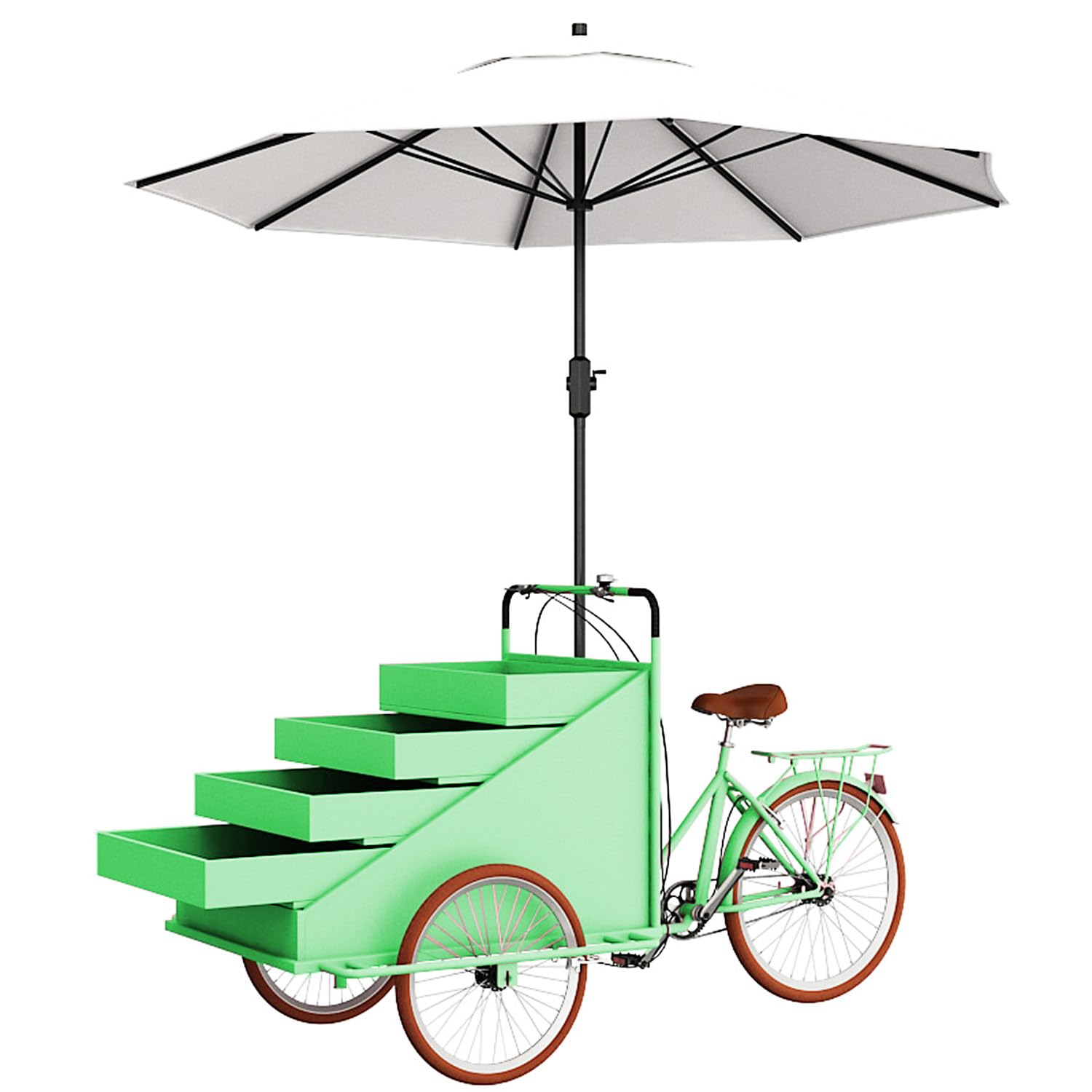Amazon.com: zmwlzmdp Tricycle Food Cart, Pedal Powered Food Cart
