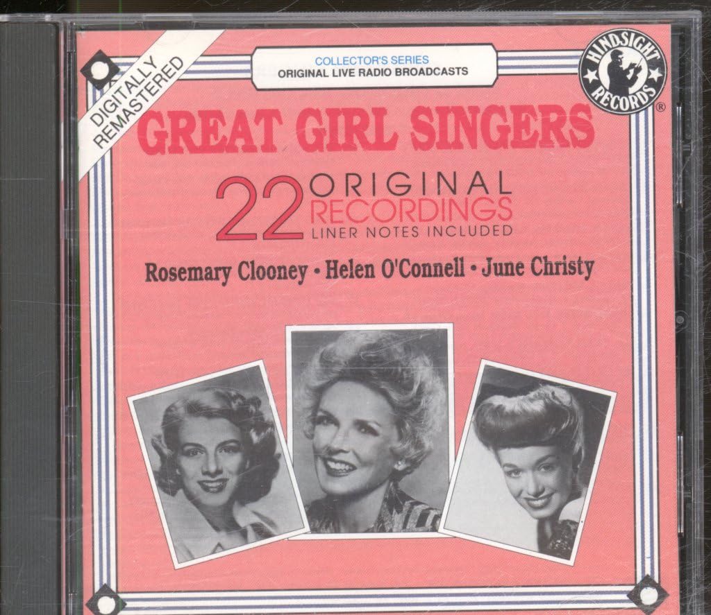 Great Girl Singers Sing 22 Hits [Audio CD] VARIOUS ARTISTS