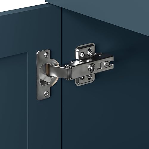 Miniatura 30 de OLD CAPTAIN Tocador de baño de doble puerta con fregadero de 24 pulgadas, gabinete de montaje rápido, blanco y gris