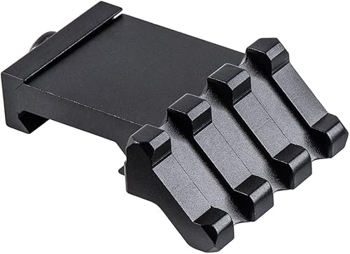 Lion Gears Picatinny - Montaje en ángulo de 45 grados, 1.37 pulgadas de largo con 3 ranuras