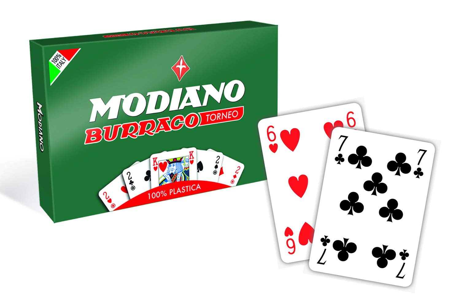 Modiano Burraco plastic playing cards