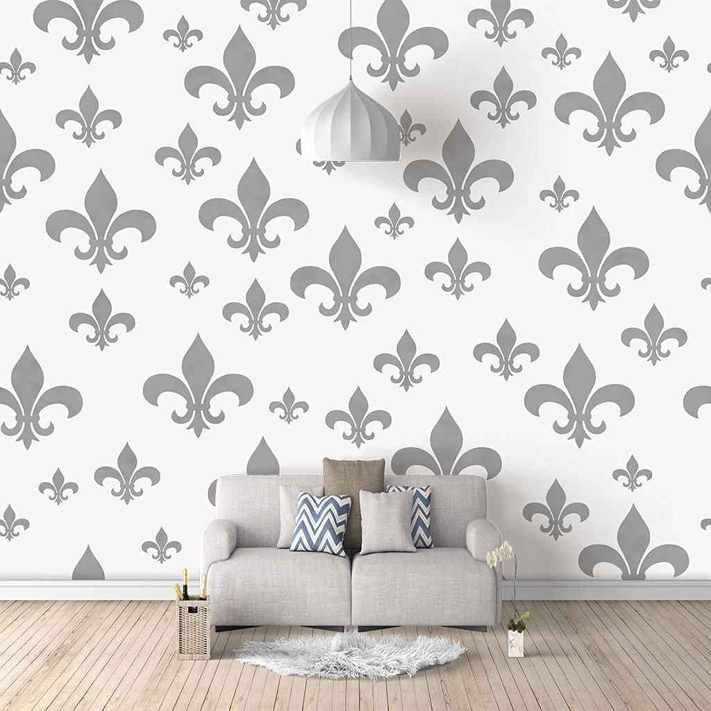 Tapete Grauer Anker Tapeten 3D-Papiere Wohnkultur Papier Wandbild Tapete Tapeten Für Wohnzimmer Schlafzimmer Wände Papier Abziehen Und Aufkleben Selbstklebendes Wandfoto 200(B) x150(H) cm