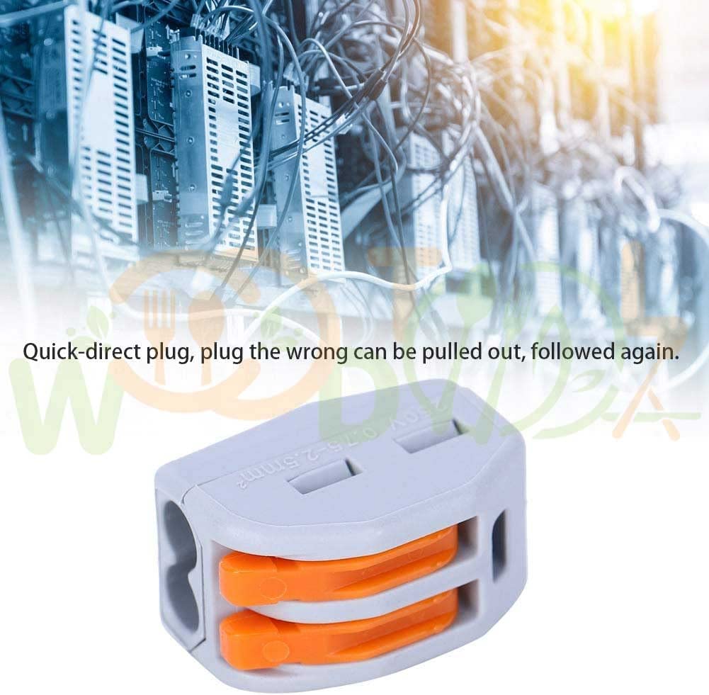 2-Port Wire Connectors - Compact Splicing Blocks -9 2-Port Wire Connectors - Compact Splicing Blocks -9