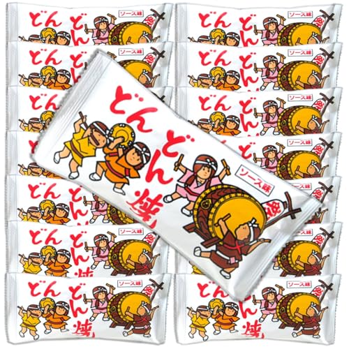 どんどん焼き ソース味 12g×45袋 菓道 駄菓子 スナック あられ まとめ買い 業務用 【商標登録番号 第6667215】のサムネイル