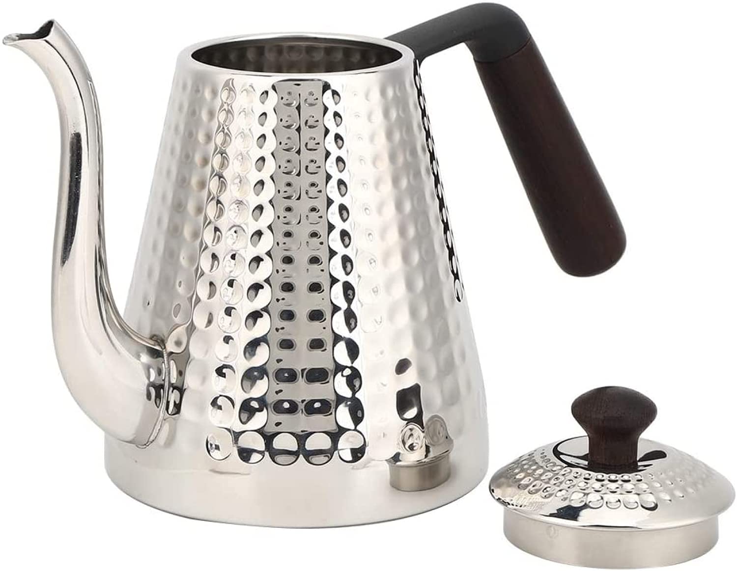 Coffee Pot-1000ml Cafetera De Acero Inoxidable Hervidor De Café De Pico Fino con Asa para Uso Doméstico