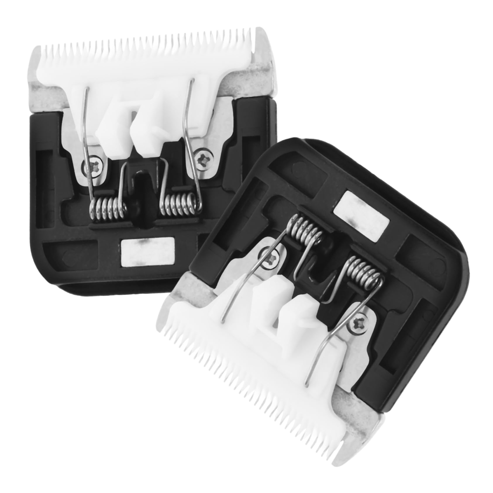 SHERCHPRY 2Pcs Dog Clippers Blades Replacement for Electric Grooming Trimmers Durable Hair Clipper Blades for Dogs and Cats Compatible with Various Grooming Needs