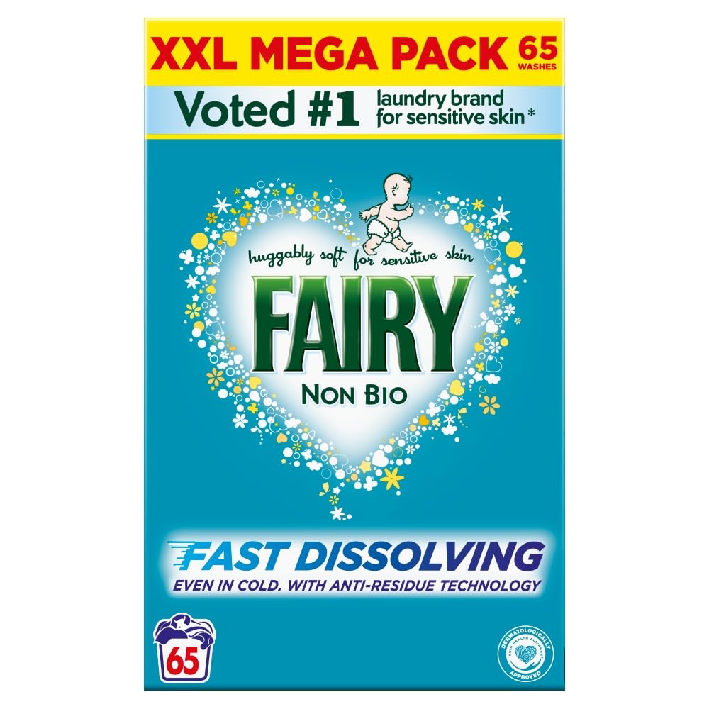 FAIRY NON BIO POWDER 65 WASHES 4.225KG