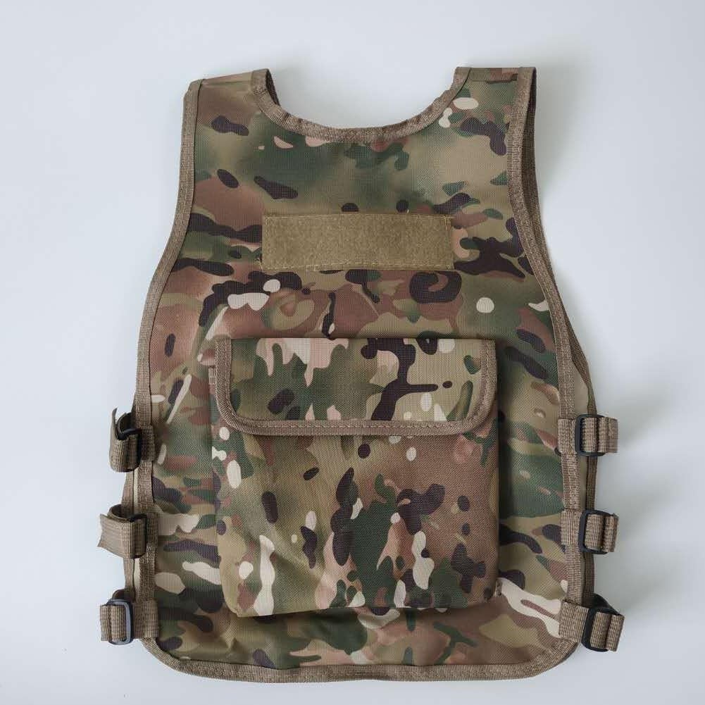 Chaleco Deportivo para Niños, Chaleco De Camuflaje, Chaleco Deportivo con Múltiples Bolsillos, Entrenamiento De Combate De Campo, Juegos Aire Libre