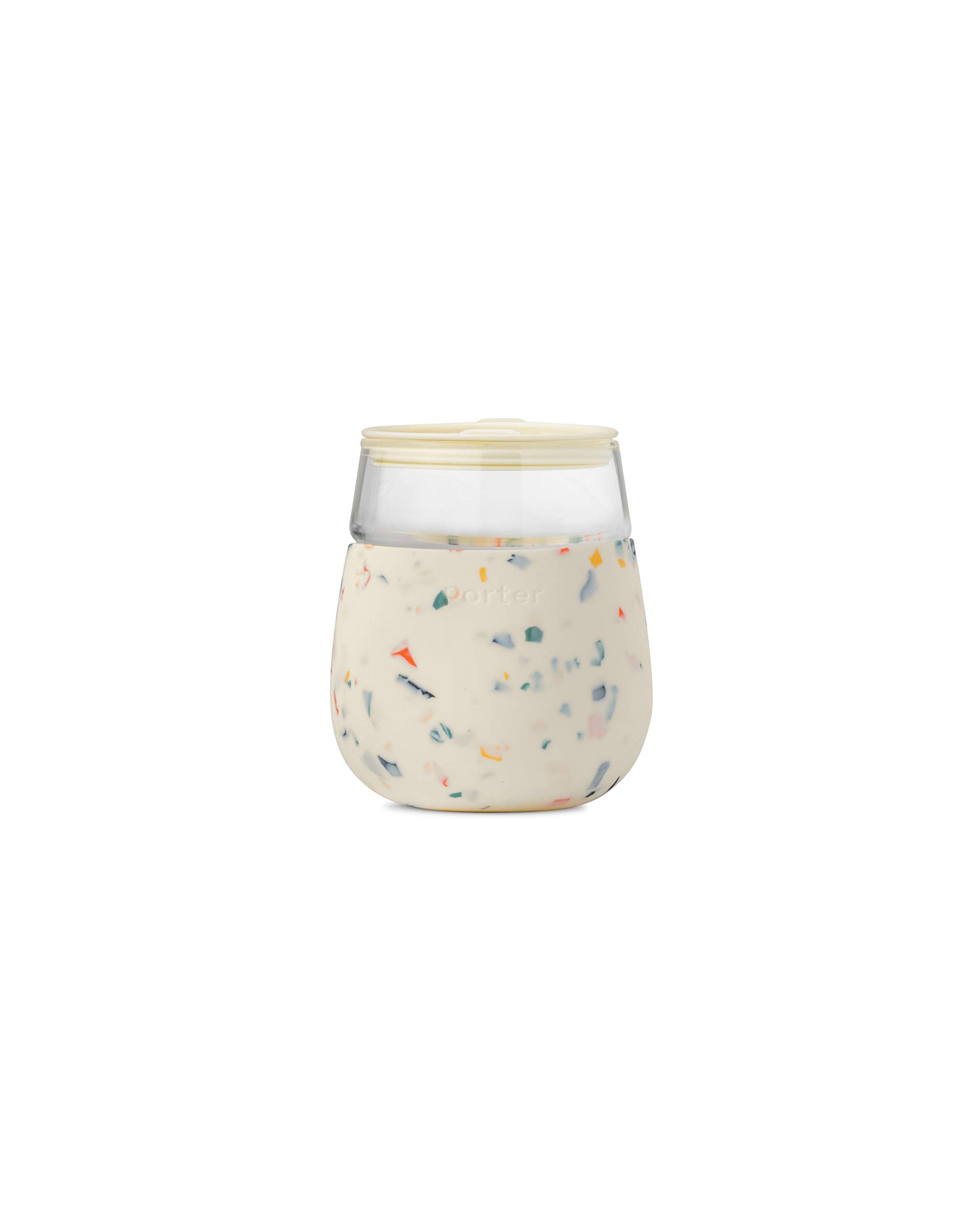 W&P Porter Glass -Terrazzo Cream WP-PCG-TZCM