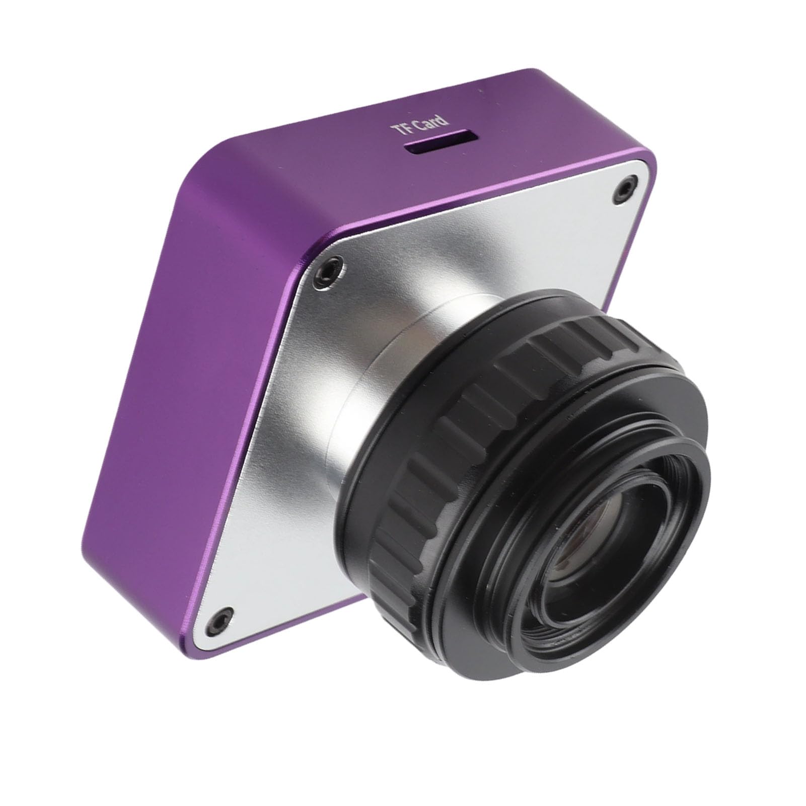 YWBL-WH Kamera Mikroskopowa 51MP, Obiektyw Adaptera 0.35X C Mount do Przemysłowych Mikroskopów Cyfrowych z Wyjściem Wideo HD 60 Kl./s dla Trójokularowej Mikroskopii Stereoskopowej (wtyczka UE)