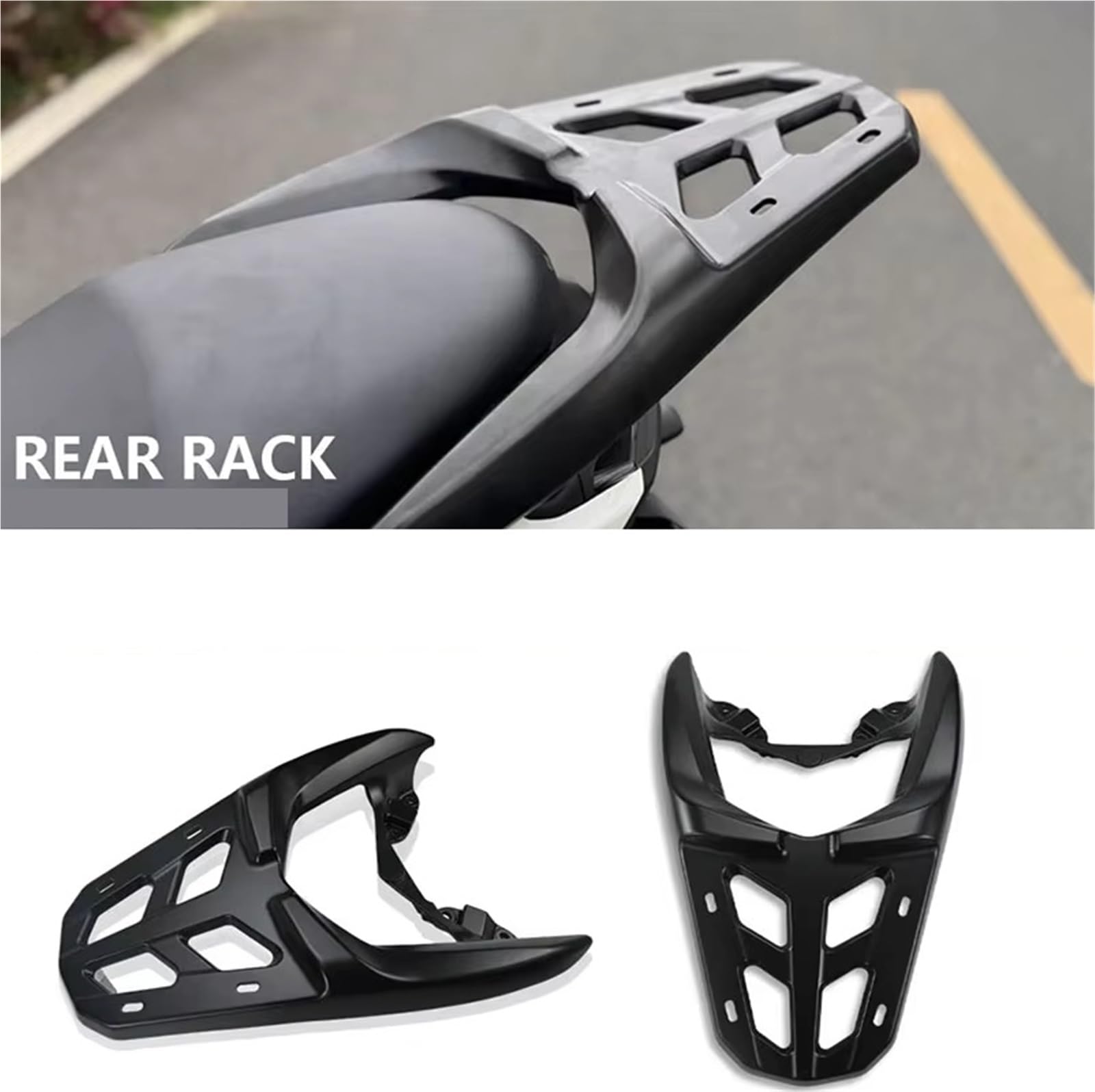 Portaequipajes Trasero Para NMAX 2025 Portaequipajes Trasero Para Motocicleta Soporte Resistente Almacenamiento Trasero Carga Soporte Motocicleta
